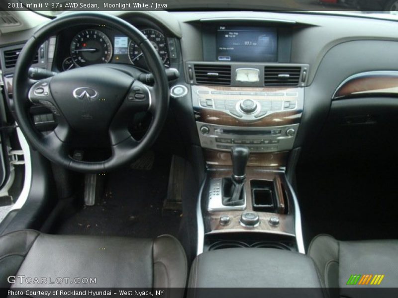 Moonlight White / Java 2011 Infiniti M 37x AWD Sedan