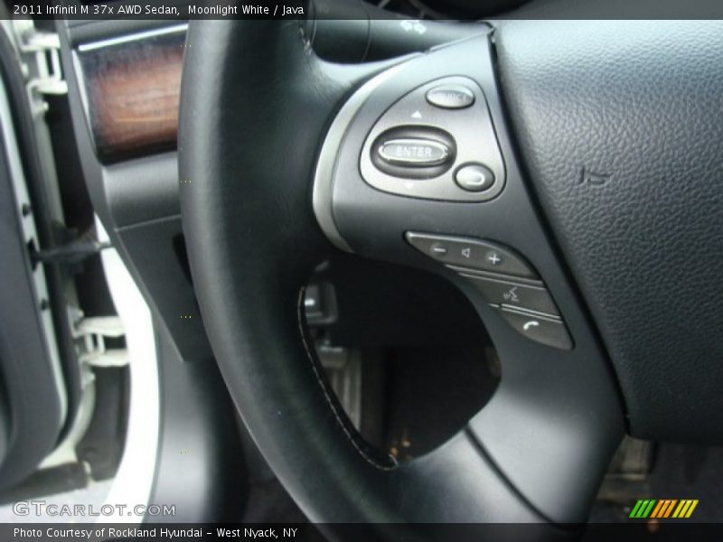Moonlight White / Java 2011 Infiniti M 37x AWD Sedan