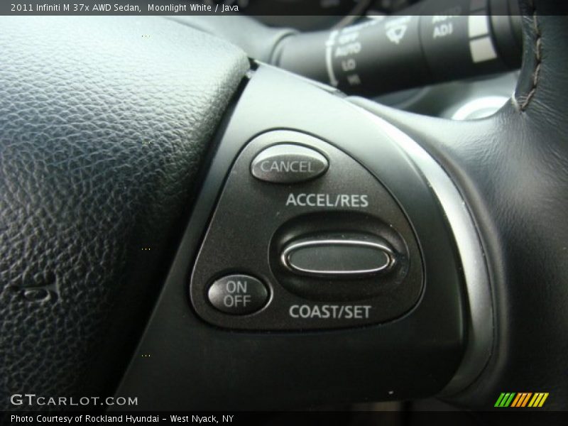 Moonlight White / Java 2011 Infiniti M 37x AWD Sedan