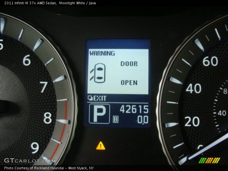 Moonlight White / Java 2011 Infiniti M 37x AWD Sedan