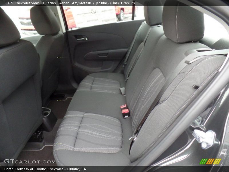 Ashen Gray Metallic / Jet Black/Dark Titanium 2015 Chevrolet Sonic LT Sedan
