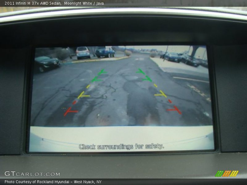 Moonlight White / Java 2011 Infiniti M 37x AWD Sedan