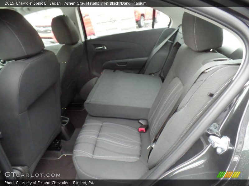 Ashen Gray Metallic / Jet Black/Dark Titanium 2015 Chevrolet Sonic LT Sedan