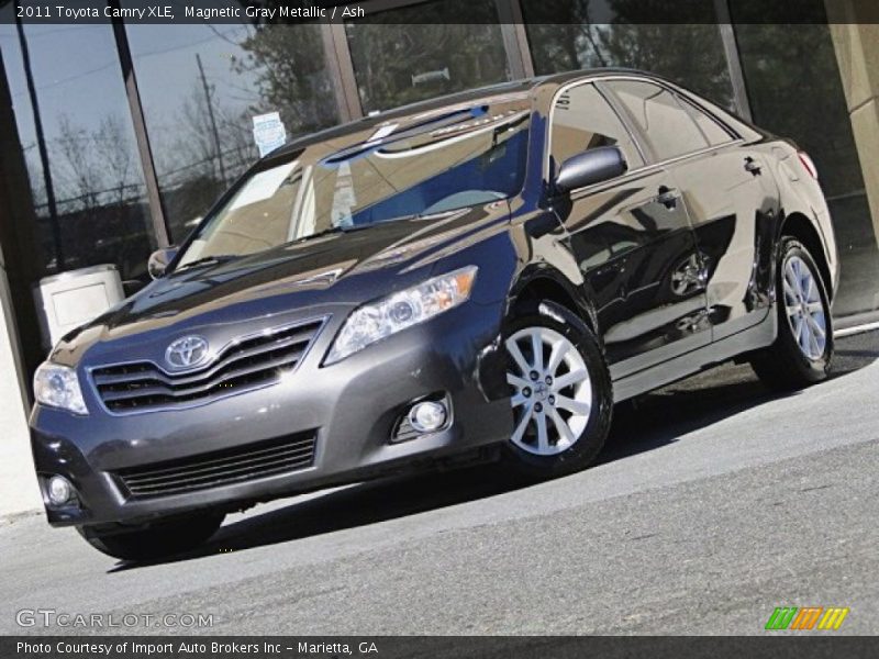 Magnetic Gray Metallic / Ash 2011 Toyota Camry XLE