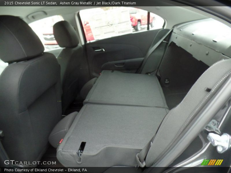 Ashen Gray Metallic / Jet Black/Dark Titanium 2015 Chevrolet Sonic LT Sedan