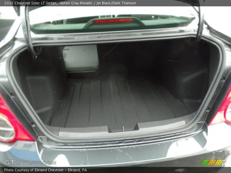 Ashen Gray Metallic / Jet Black/Dark Titanium 2015 Chevrolet Sonic LT Sedan