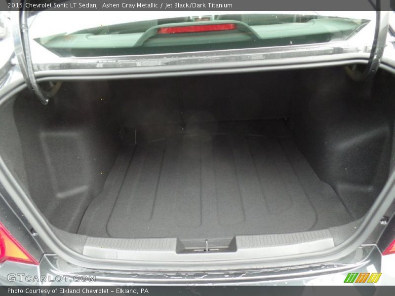 Ashen Gray Metallic / Jet Black/Dark Titanium 2015 Chevrolet Sonic LT Sedan
