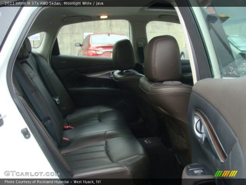 Moonlight White / Java 2011 Infiniti M 37x AWD Sedan