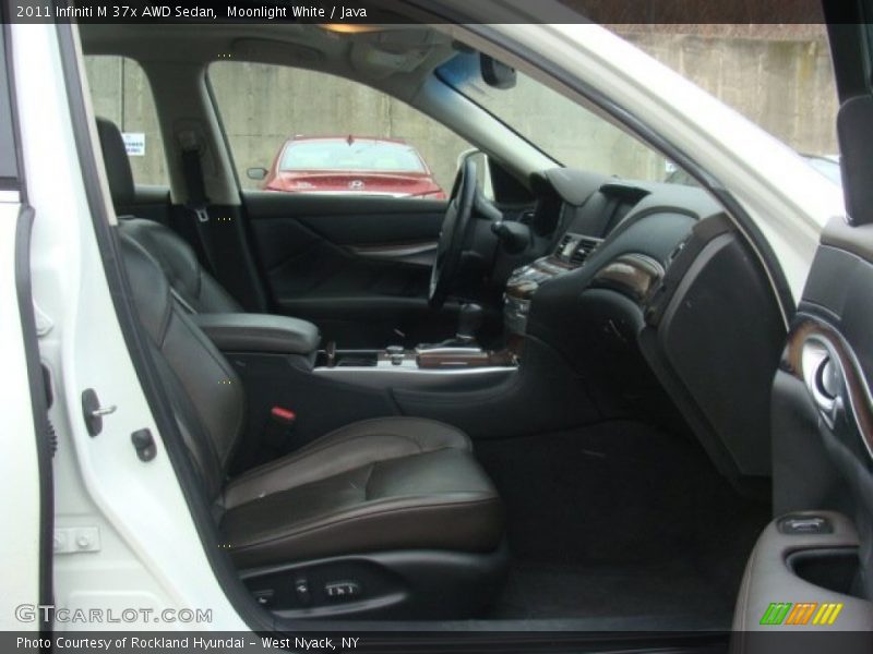 Moonlight White / Java 2011 Infiniti M 37x AWD Sedan