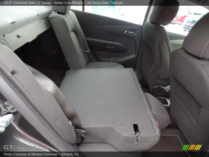 Ashen Gray Metallic / Jet Black/Dark Titanium 2015 Chevrolet Sonic LT Sedan