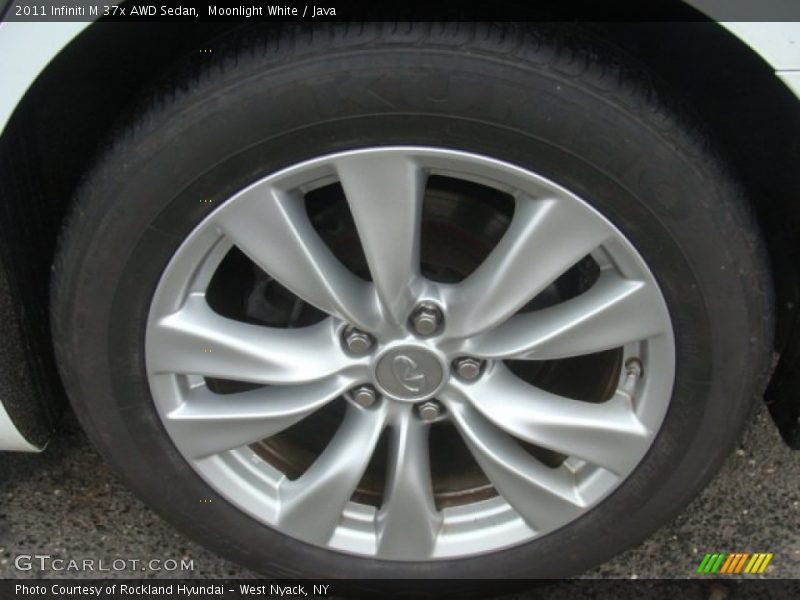 Moonlight White / Java 2011 Infiniti M 37x AWD Sedan