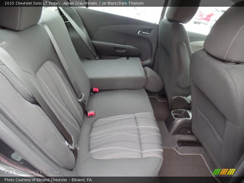Ashen Gray Metallic / Jet Black/Dark Titanium 2015 Chevrolet Sonic LT Sedan