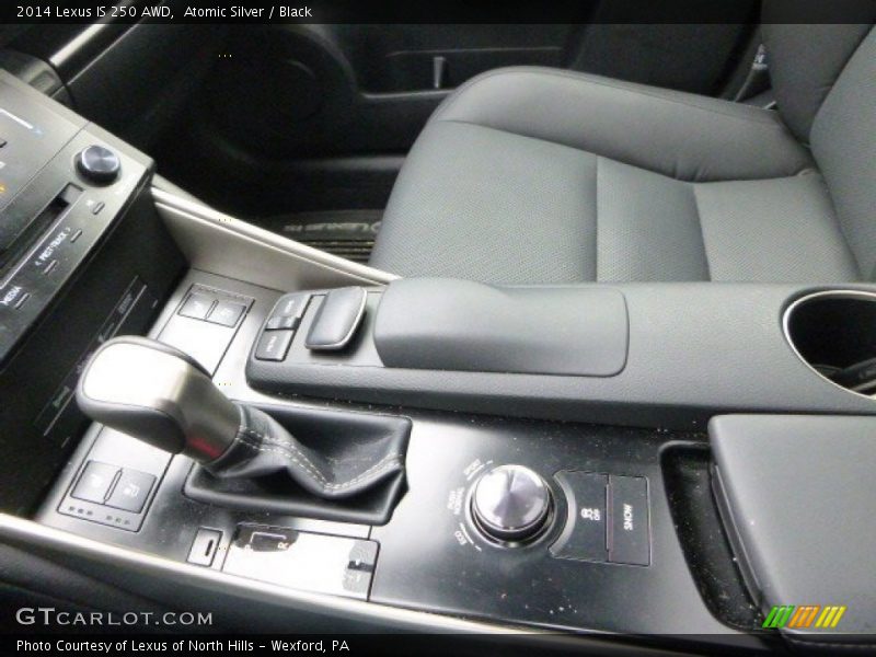 Atomic Silver / Black 2014 Lexus IS 250 AWD