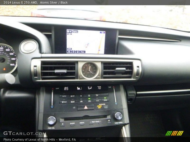 Atomic Silver / Black 2014 Lexus IS 250 AWD
