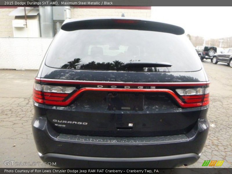 Maximum Steel Metallic / Black 2015 Dodge Durango SXT AWD