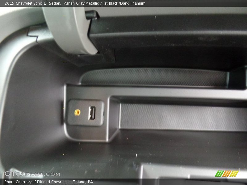 Ashen Gray Metallic / Jet Black/Dark Titanium 2015 Chevrolet Sonic LT Sedan