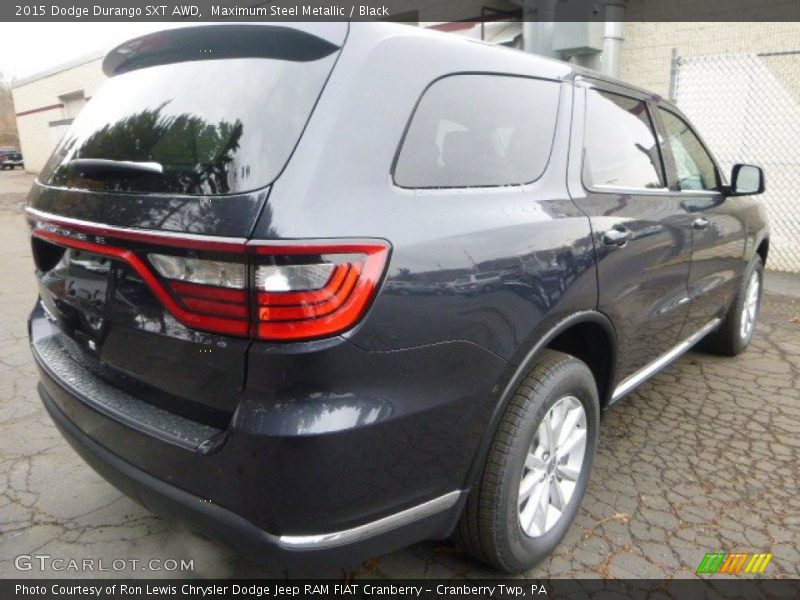 Maximum Steel Metallic / Black 2015 Dodge Durango SXT AWD