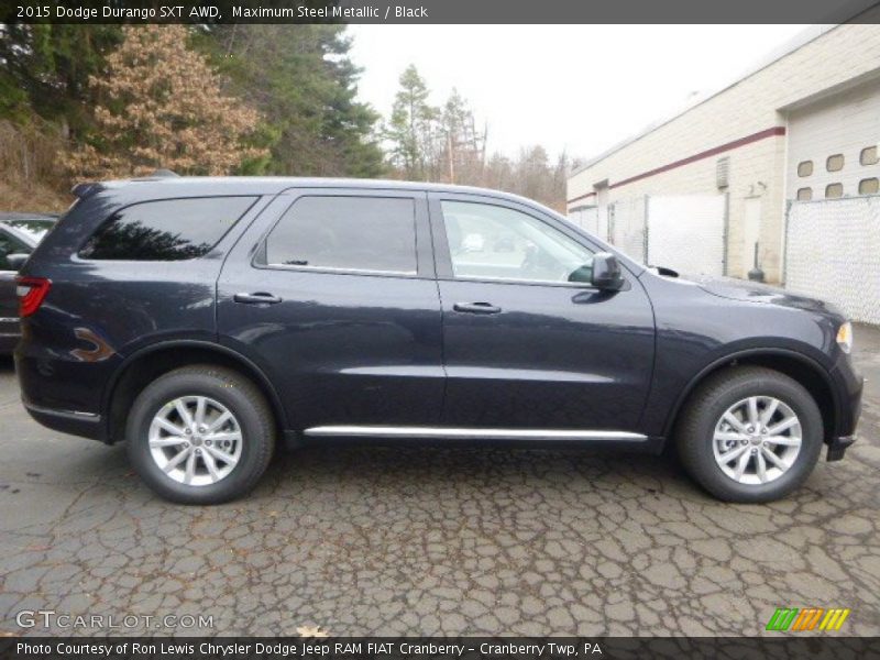 Maximum Steel Metallic / Black 2015 Dodge Durango SXT AWD