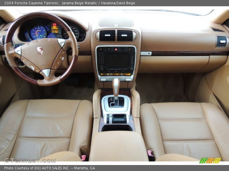 Jarama Beige Metallic / Havanna/Sand Beige 2004 Porsche Cayenne Tiptronic