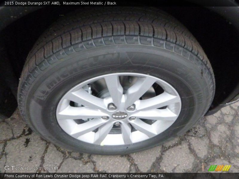 Maximum Steel Metallic / Black 2015 Dodge Durango SXT AWD