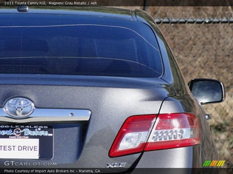 Magnetic Gray Metallic / Ash 2011 Toyota Camry XLE