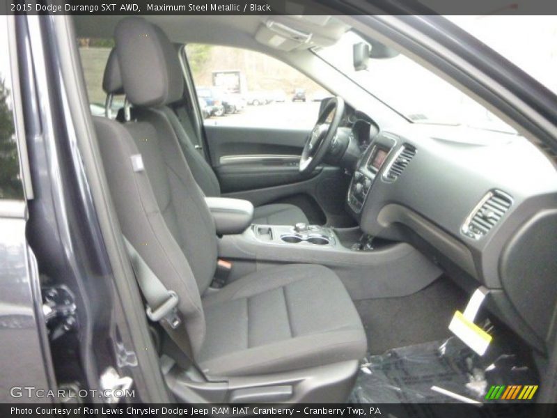 Maximum Steel Metallic / Black 2015 Dodge Durango SXT AWD
