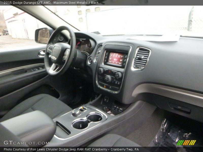 Maximum Steel Metallic / Black 2015 Dodge Durango SXT AWD