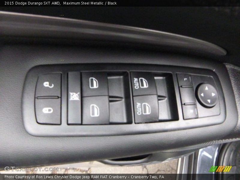 Maximum Steel Metallic / Black 2015 Dodge Durango SXT AWD