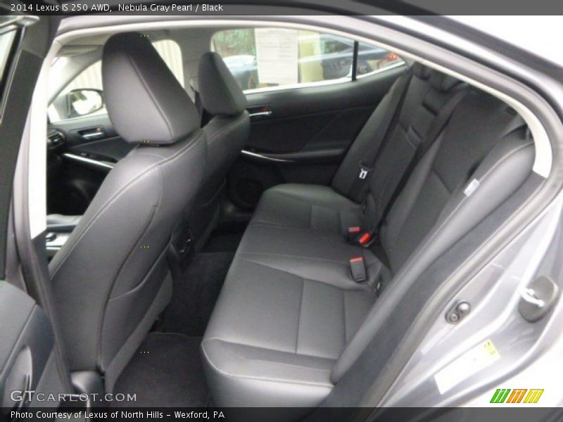 Nebula Gray Pearl / Black 2014 Lexus IS 250 AWD