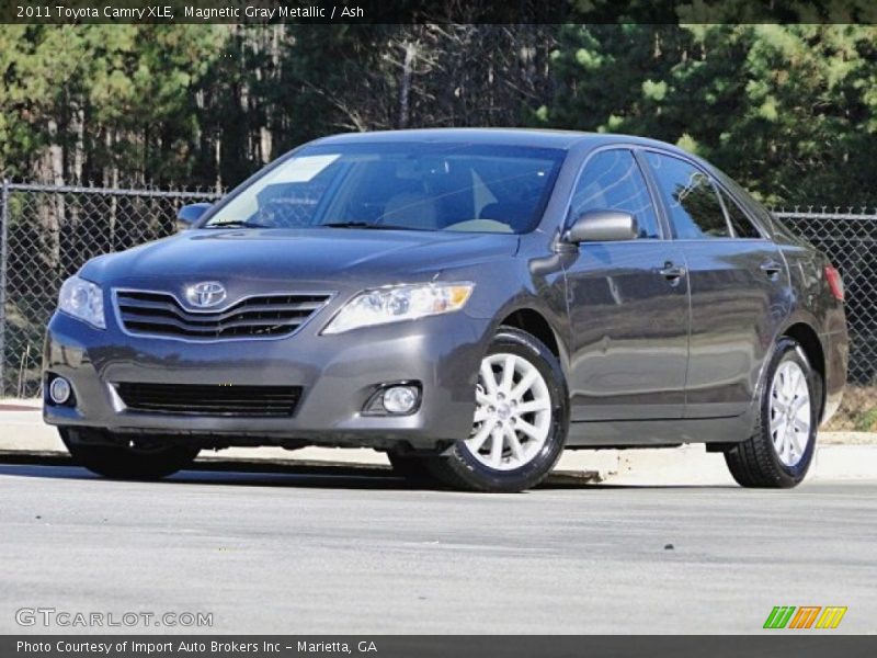 Magnetic Gray Metallic / Ash 2011 Toyota Camry XLE