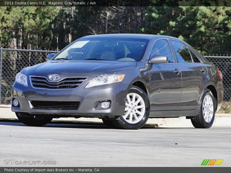 Magnetic Gray Metallic / Ash 2011 Toyota Camry XLE