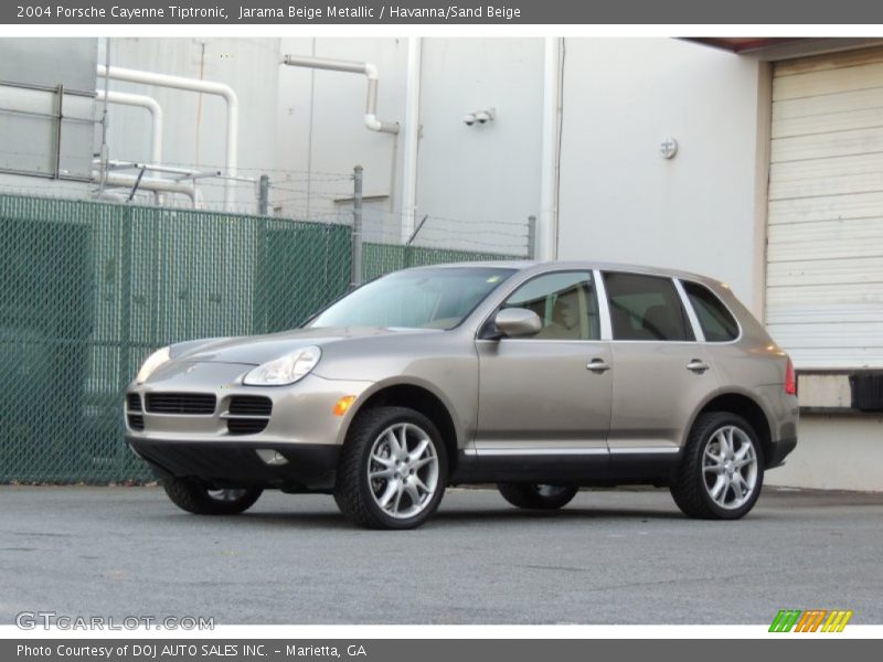 Jarama Beige Metallic / Havanna/Sand Beige 2004 Porsche Cayenne Tiptronic