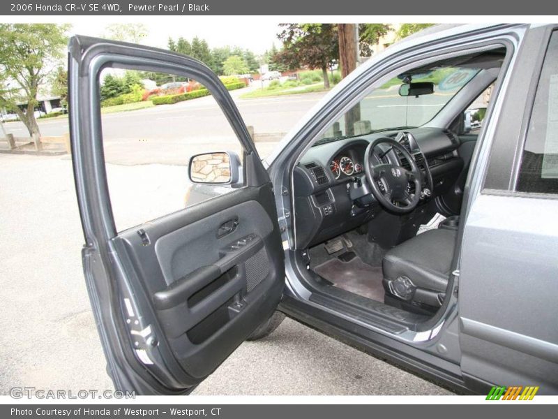 Pewter Pearl / Black 2006 Honda CR-V SE 4WD