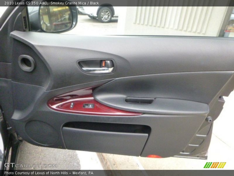 Smokey Granite Mica / Black 2010 Lexus GS 350 AWD