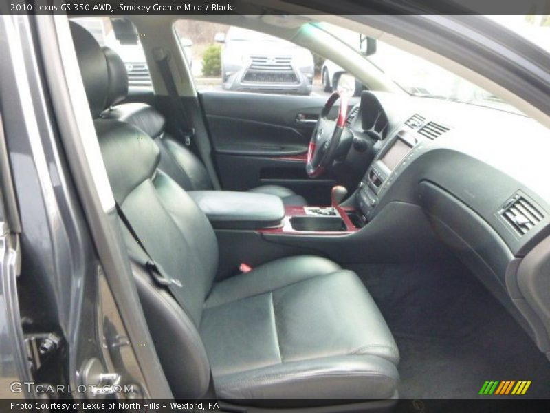 Smokey Granite Mica / Black 2010 Lexus GS 350 AWD