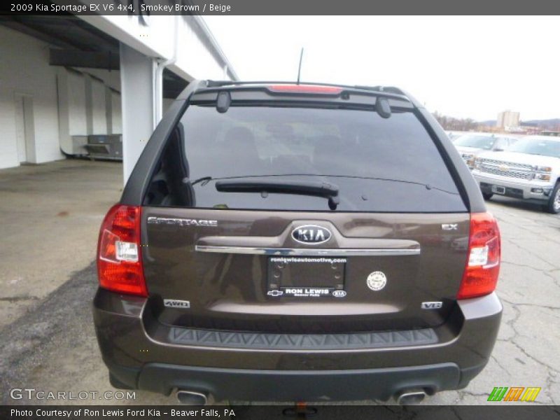 Smokey Brown / Beige 2009 Kia Sportage EX V6 4x4