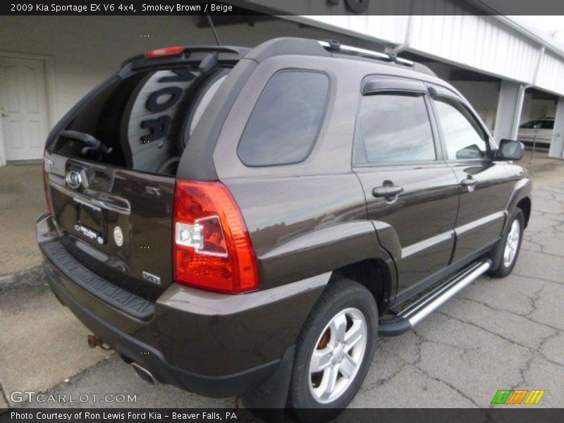 Smokey Brown / Beige 2009 Kia Sportage EX V6 4x4