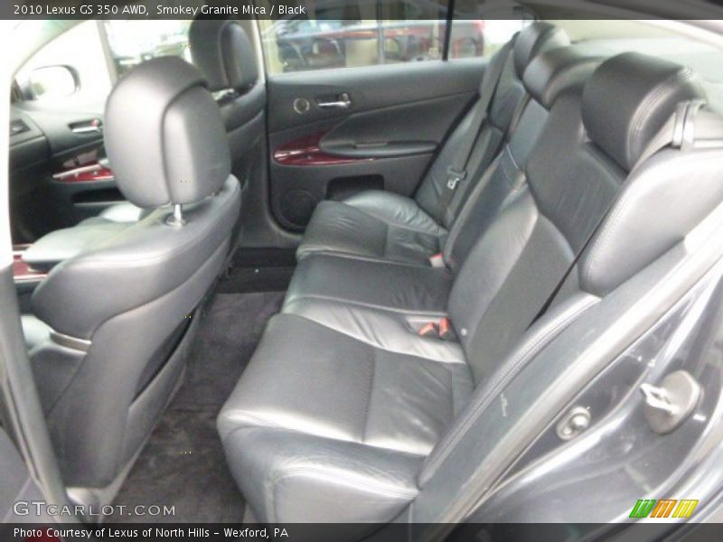 Smokey Granite Mica / Black 2010 Lexus GS 350 AWD