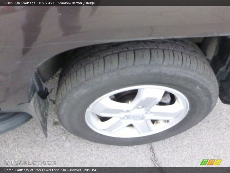 Smokey Brown / Beige 2009 Kia Sportage EX V6 4x4
