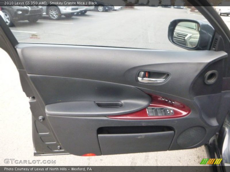 Smokey Granite Mica / Black 2010 Lexus GS 350 AWD