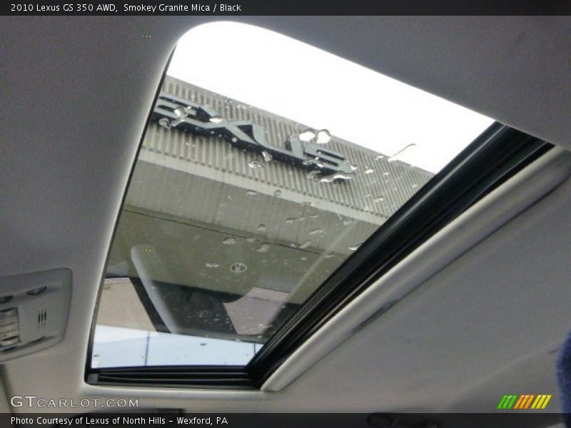 Smokey Granite Mica / Black 2010 Lexus GS 350 AWD