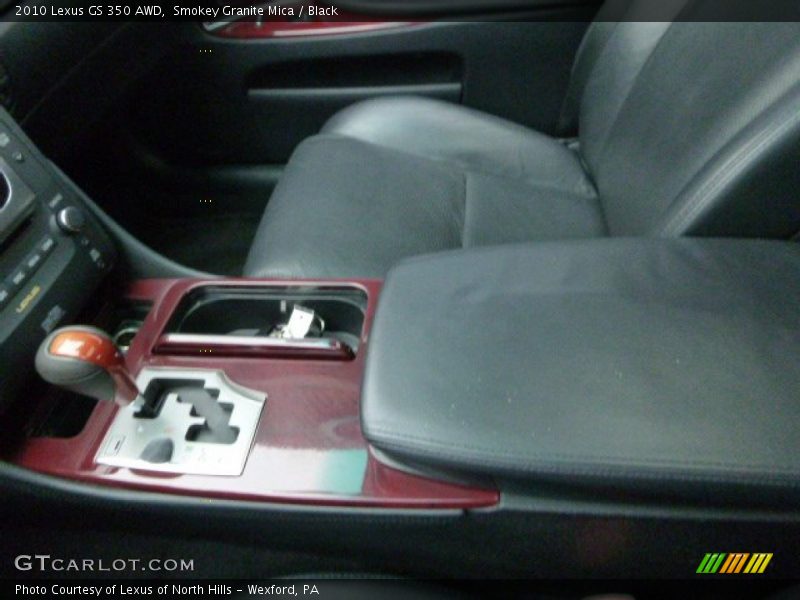 Smokey Granite Mica / Black 2010 Lexus GS 350 AWD
