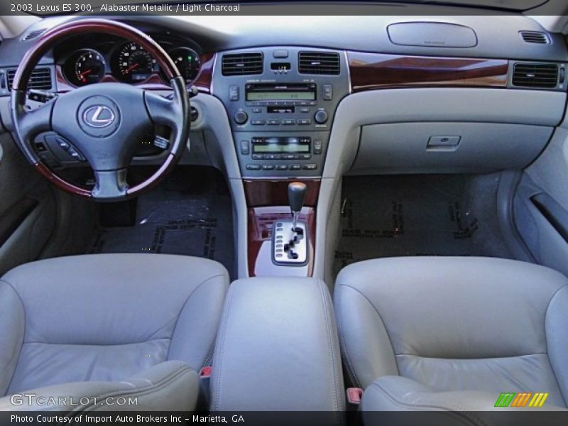 Alabaster Metallic / Light Charcoal 2003 Lexus ES 300