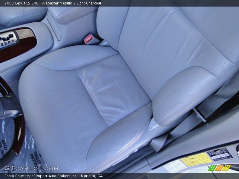 Alabaster Metallic / Light Charcoal 2003 Lexus ES 300