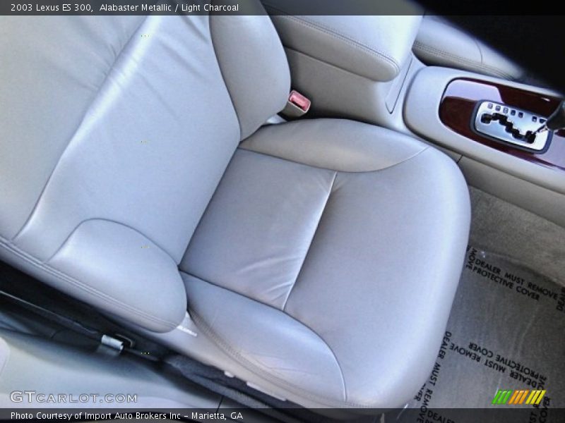 Alabaster Metallic / Light Charcoal 2003 Lexus ES 300