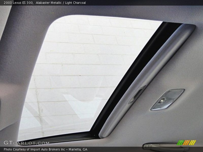 Alabaster Metallic / Light Charcoal 2003 Lexus ES 300