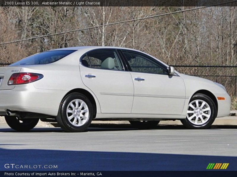 Alabaster Metallic / Light Charcoal 2003 Lexus ES 300