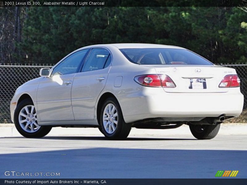 Alabaster Metallic / Light Charcoal 2003 Lexus ES 300