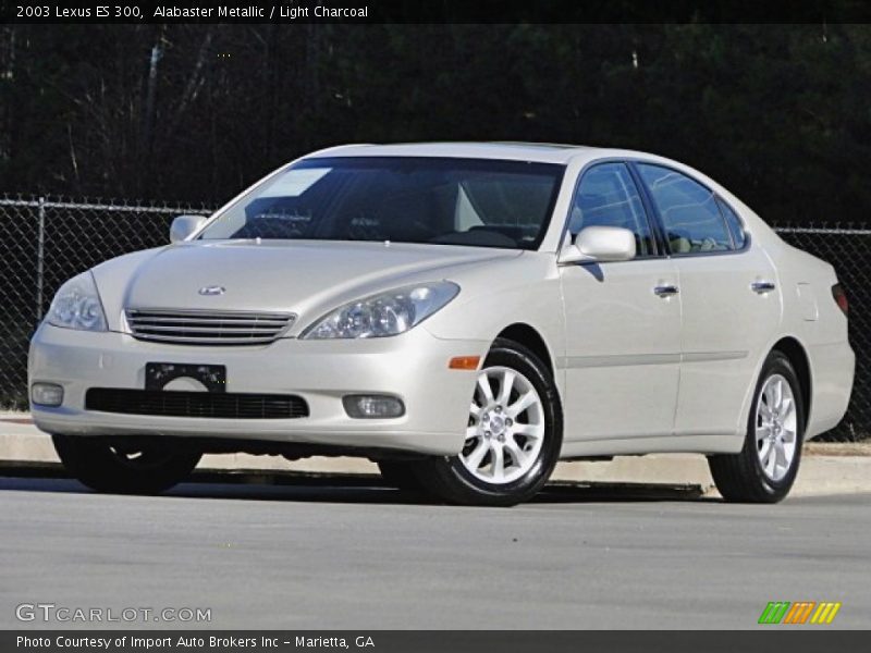 Alabaster Metallic / Light Charcoal 2003 Lexus ES 300