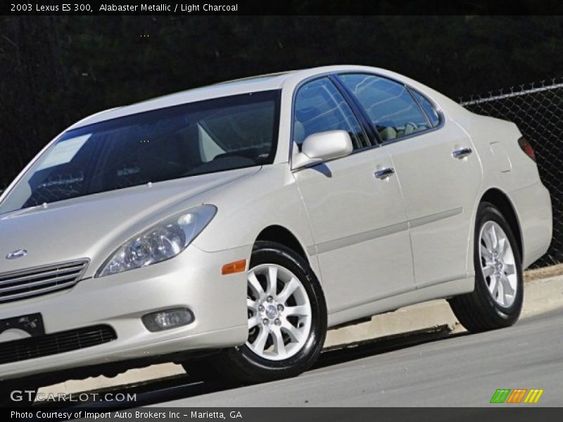 Alabaster Metallic / Light Charcoal 2003 Lexus ES 300